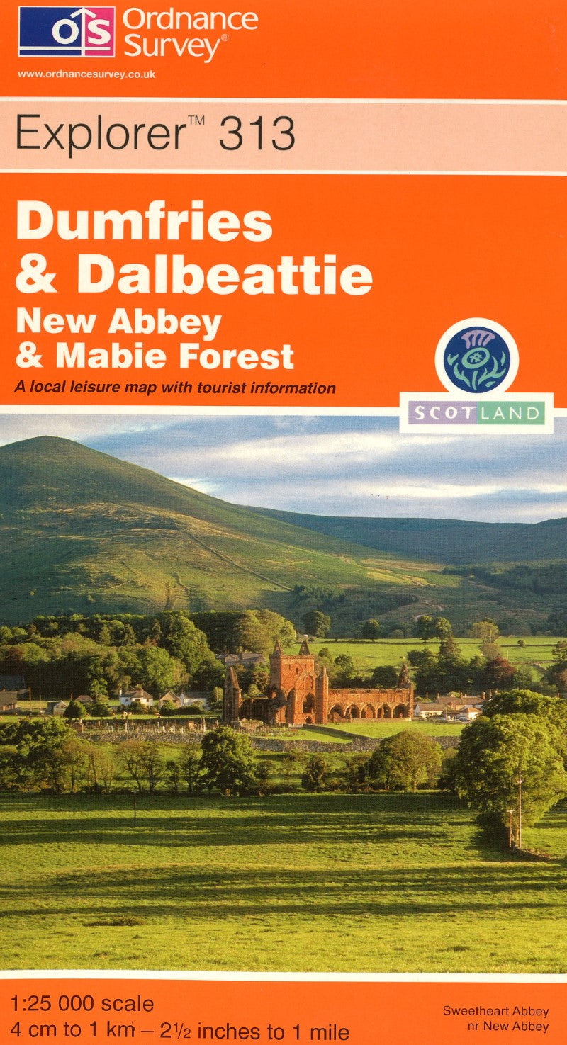 Dumfries & Dalbeattie : OS Explorer Map