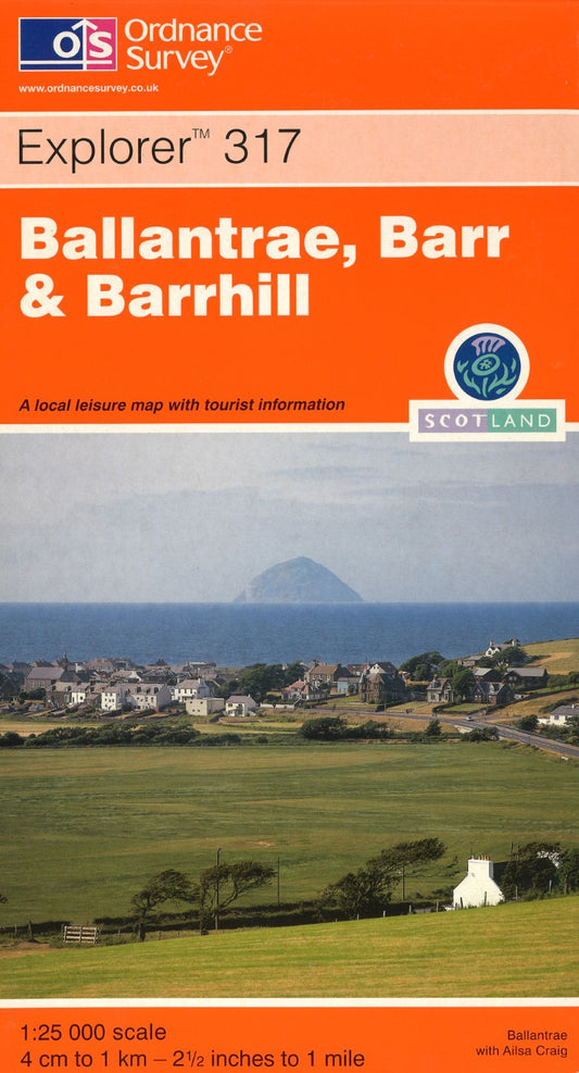 Ballantrae, Barr and Barrhill : OS Explorer Map