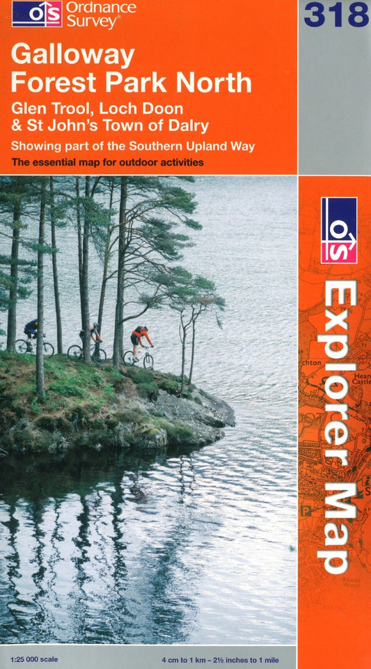 Galloway Forest Park North : OS Explorer Map