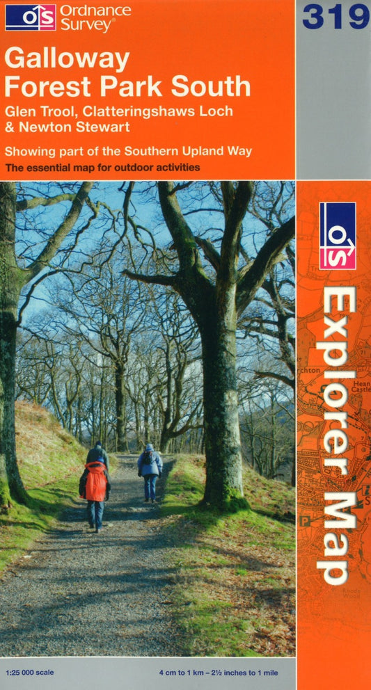 Galloway Forest Park South : OS Explorer Map