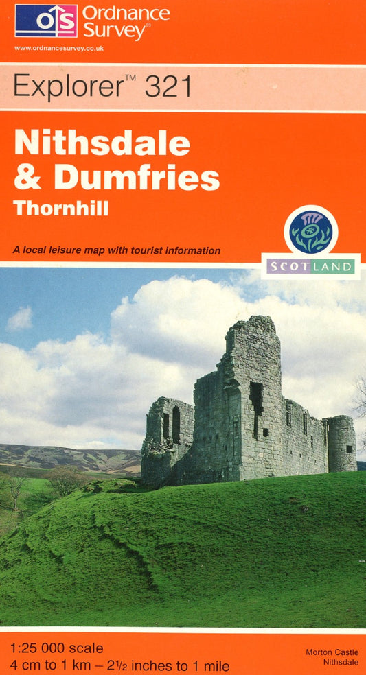 Nithsdale & Dumfries : OS Explorer Map