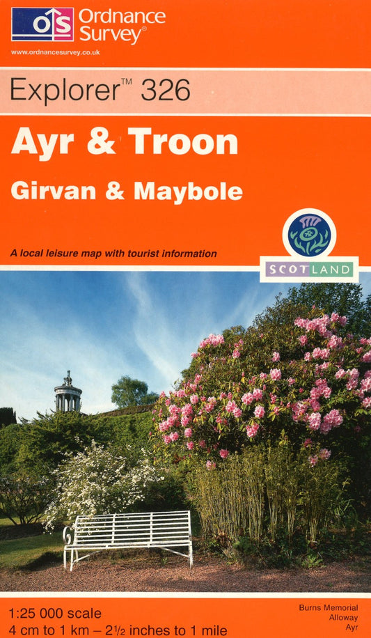 Ayr & Troon : OS Explorer Map