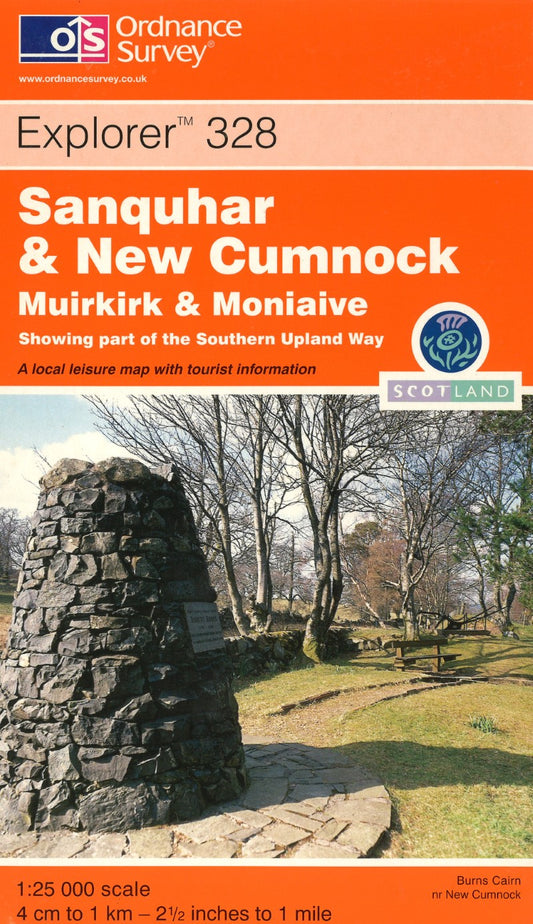 Sanquhar & New Cumnock : OS Explorer Map