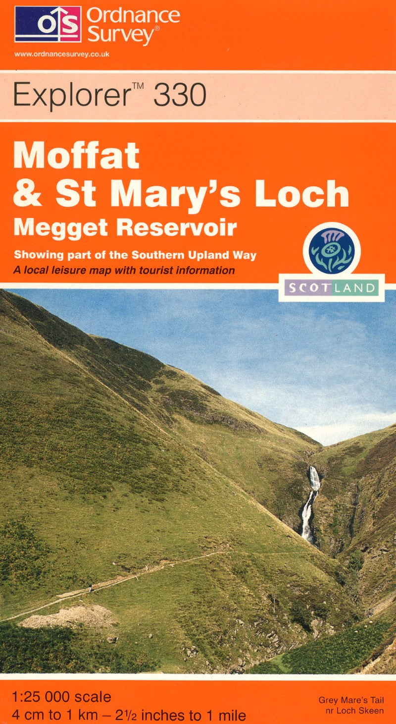 Moffat & St Mary's Loch : OS Explorer Map