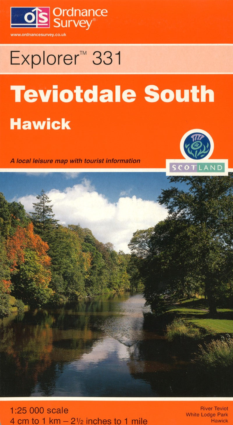 Teviotdale South : OS Explorer Map