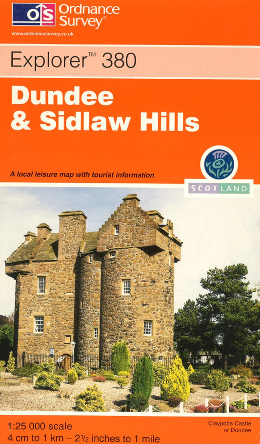 Dundee & Sidlaw Hills : OS Explorer Map