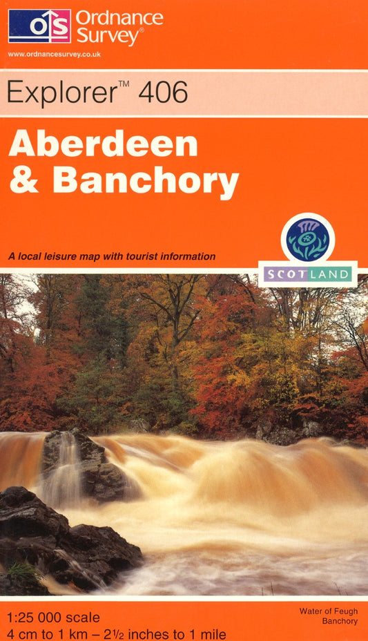 Aberdeen & Banchory : OS Explorer Map