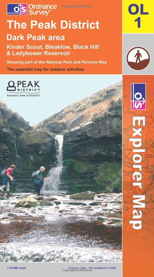 The Peak District : Dark Peak area