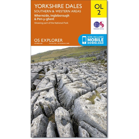 Yorkshire Dales - Western area Explorer Map