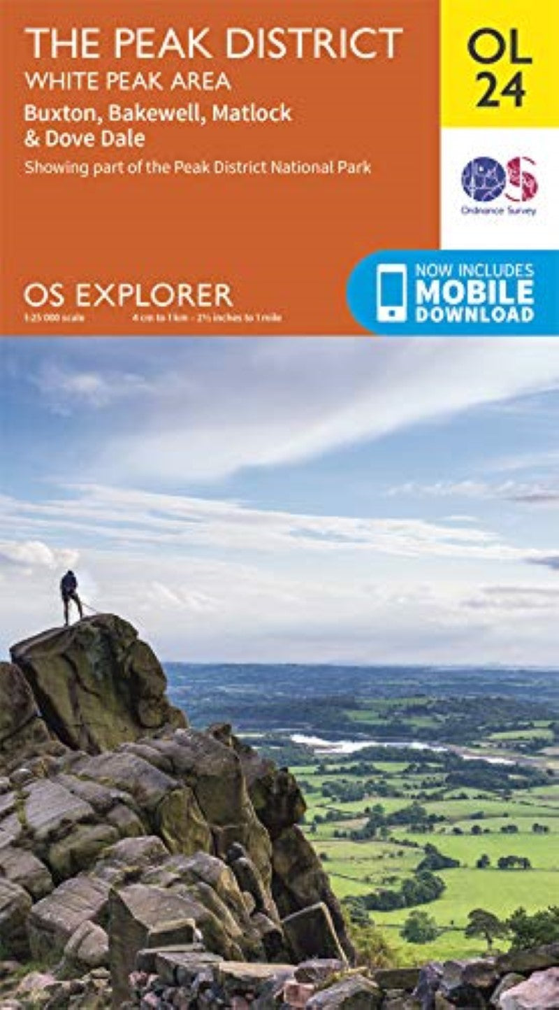 The Peak District - White Peak area : OS Explorer Map Outdoor Leisure