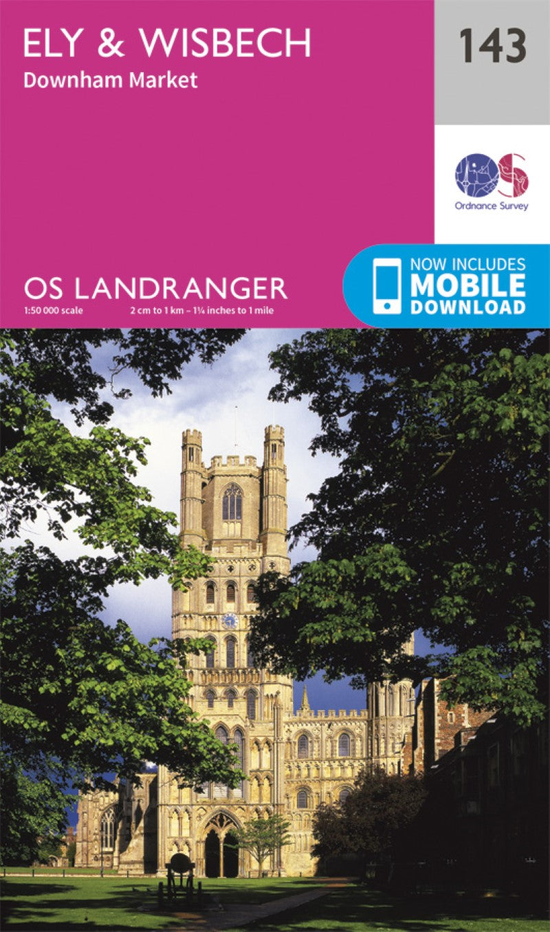 Ely & Wisbech Landranger Map