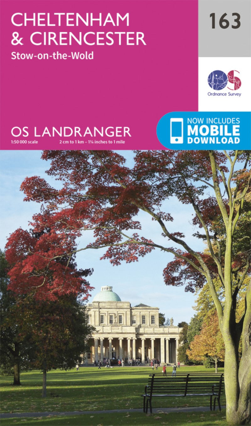 Cheltenham & Cirencester Landranger Map