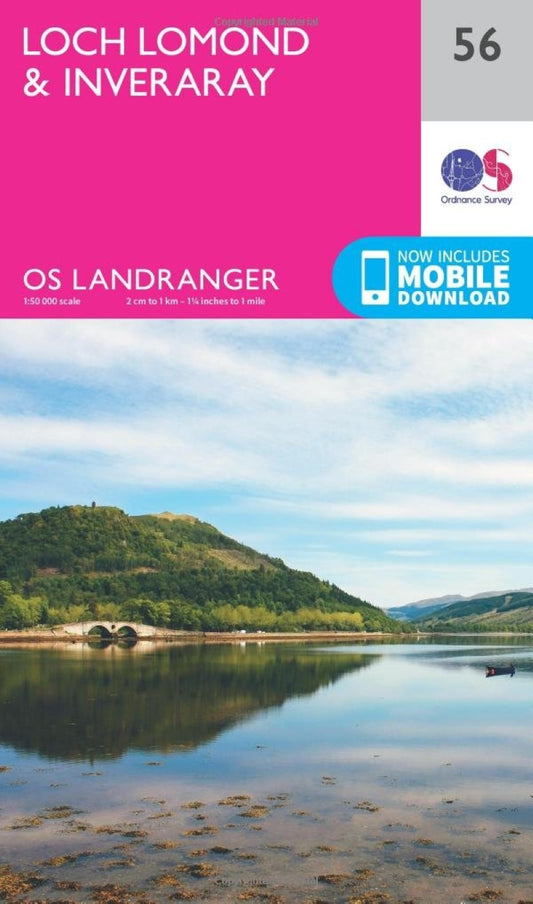 Loch Lomond & Inveraray Landranger Map