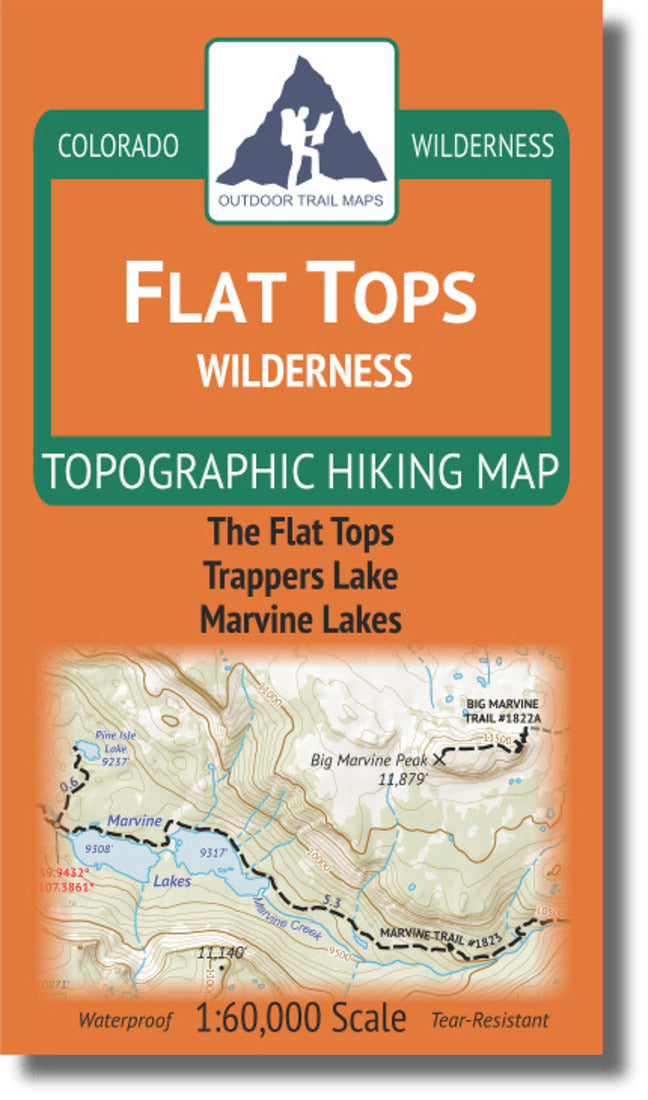 Flat Tops Wilderness 1:60k