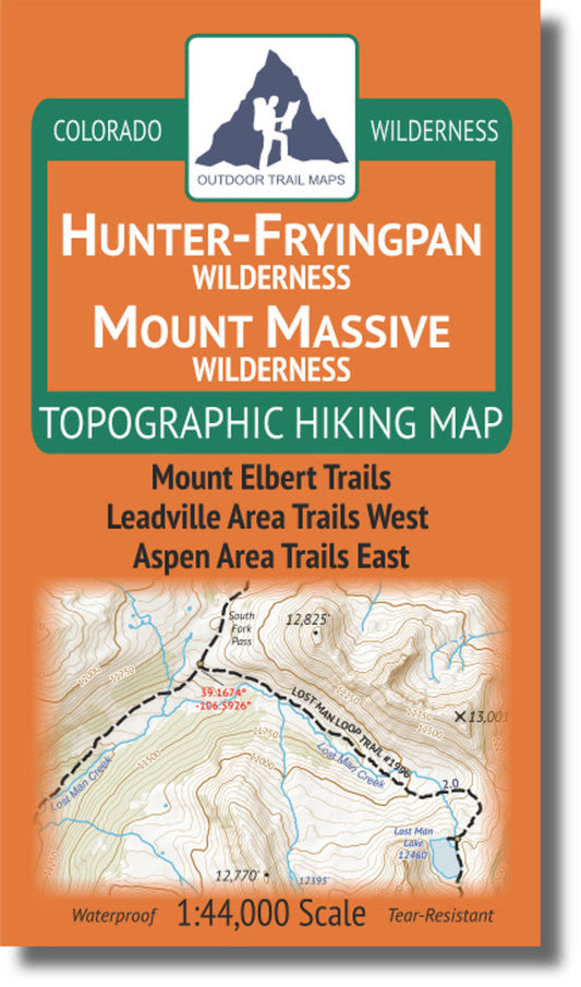 Hunter-Fryingpan / Mount Massive Wilderness 1:44k