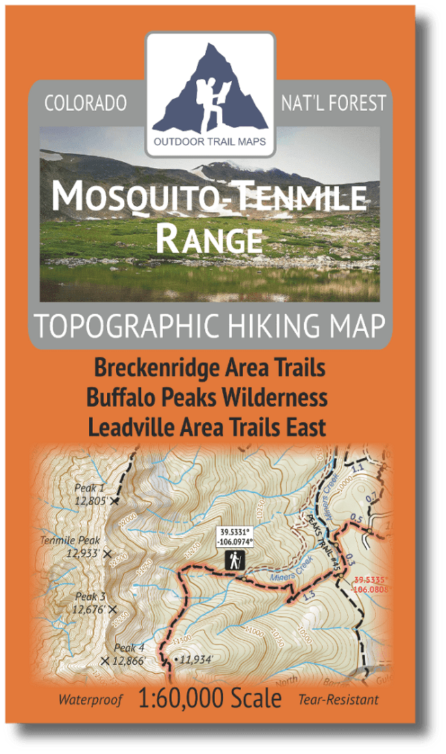 Mosquito Range - Tenmile Range 1:60k