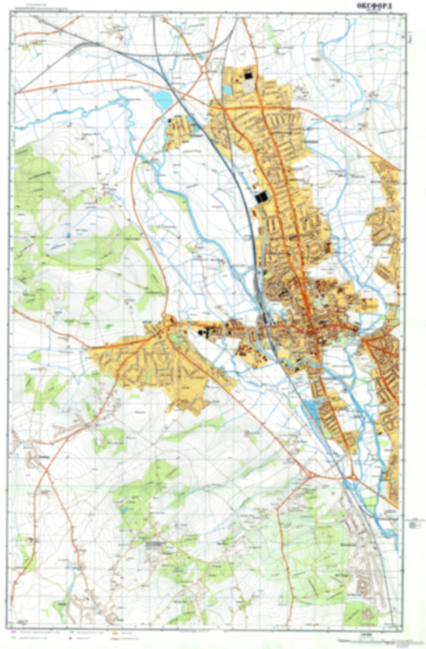 Oxford 1 (UK) - Soviet Military City Plans