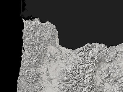 Oregon Archival Print