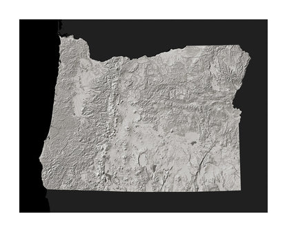 Oregon Archival Print