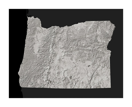 Oregon Archival Print