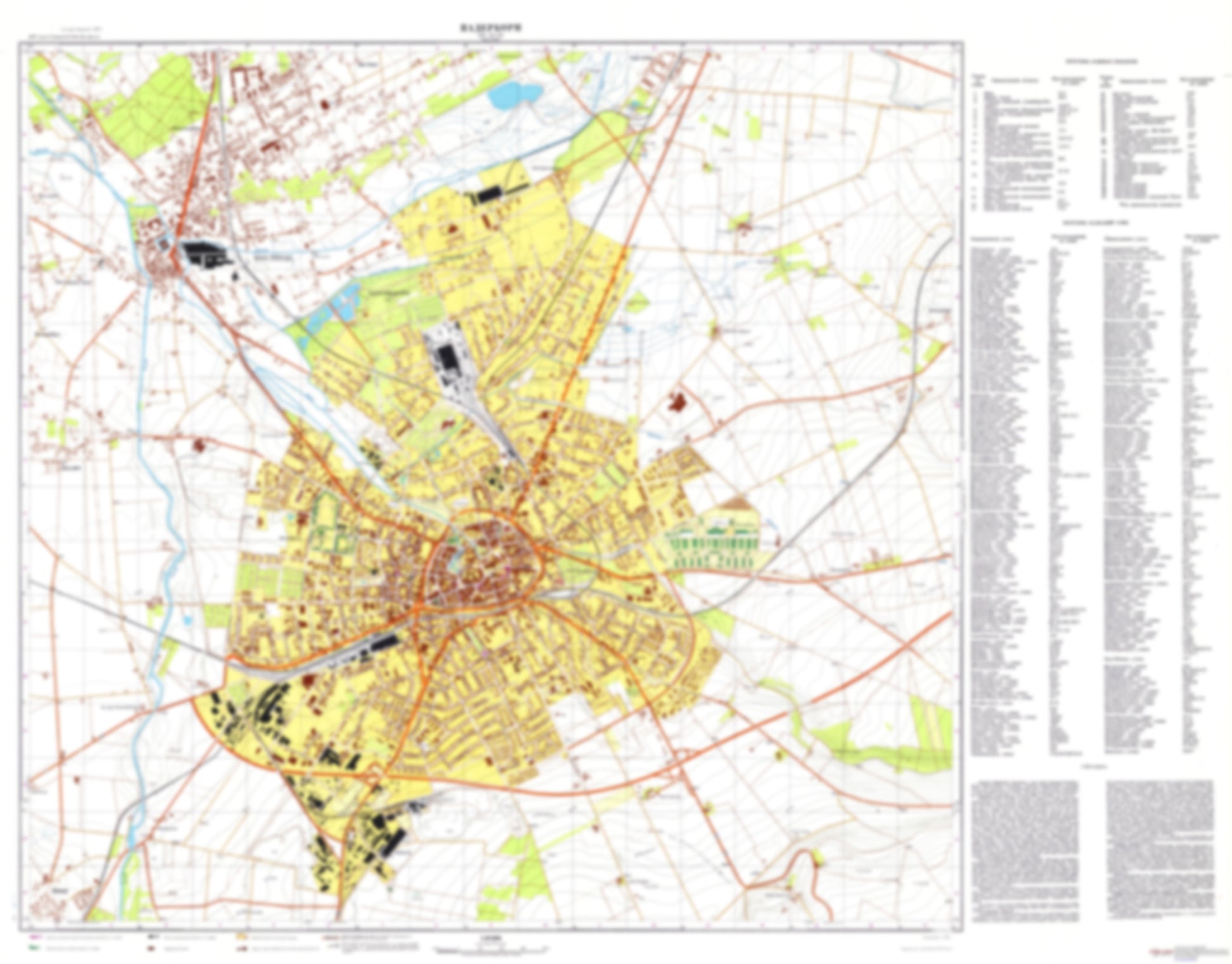 Paderborn (Germany) - Soviet Military City Plans