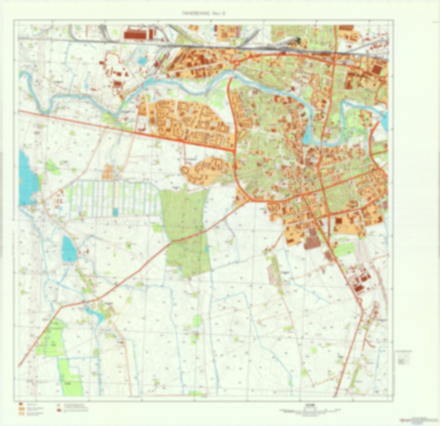 Panevėžys 3 (Lithuania) - Soviet Military City Plans