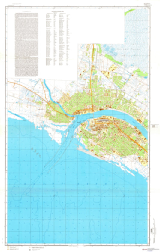 Parnu 1 (Estonia) - Soviet Military City Plans