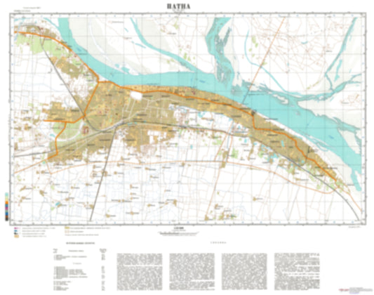 Patna (India) - Soviet Military City Plans