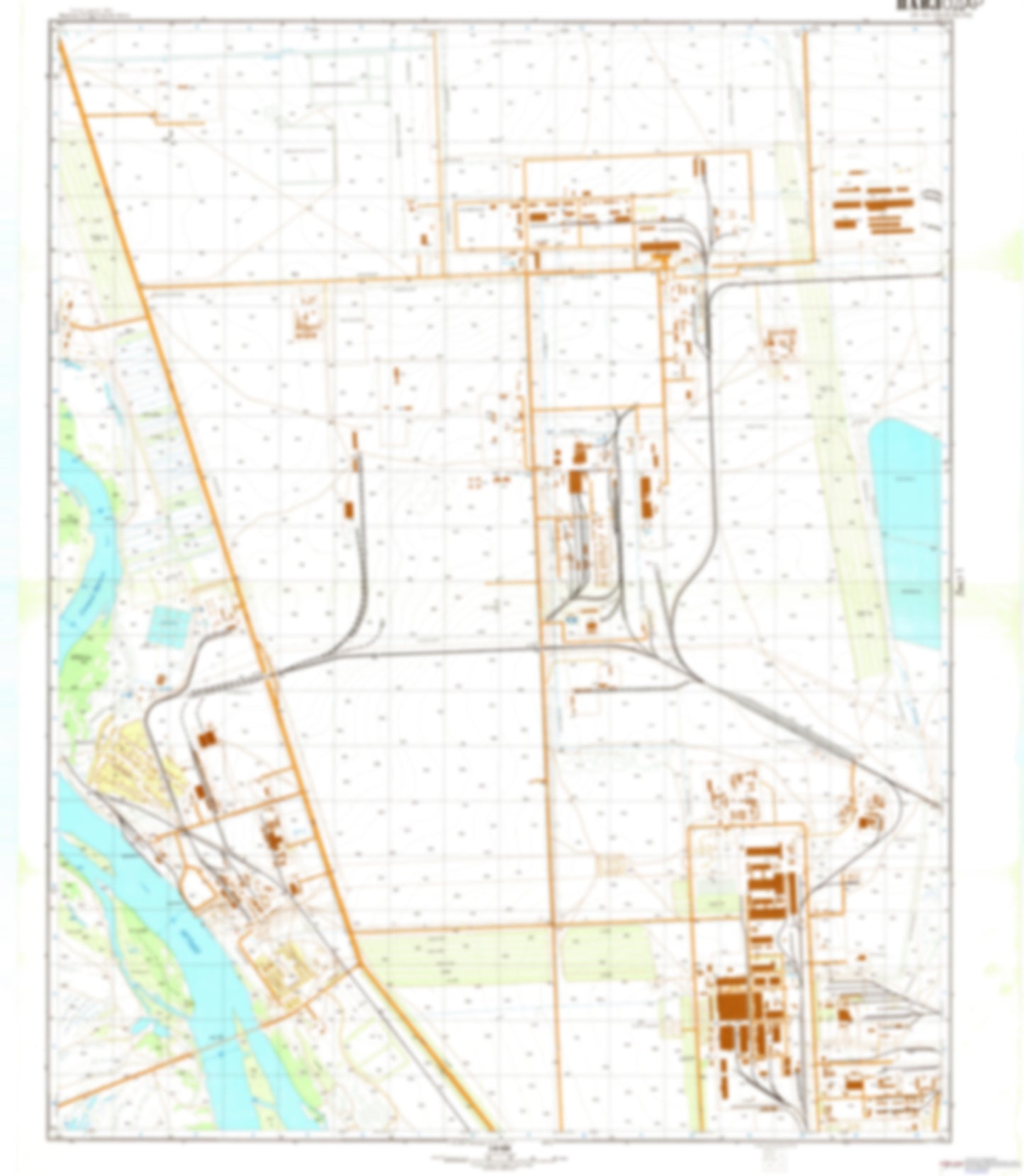 Pavlodar 1 (Kazakhstan) - Soviet Military City Plans