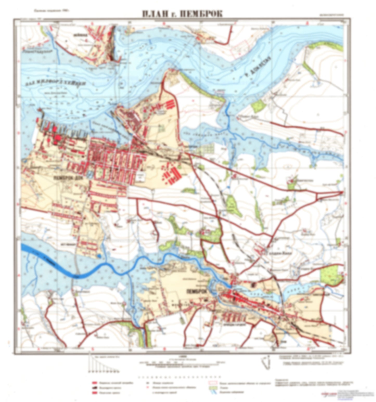 Pembroke (UK) - Soviet Military City Plans