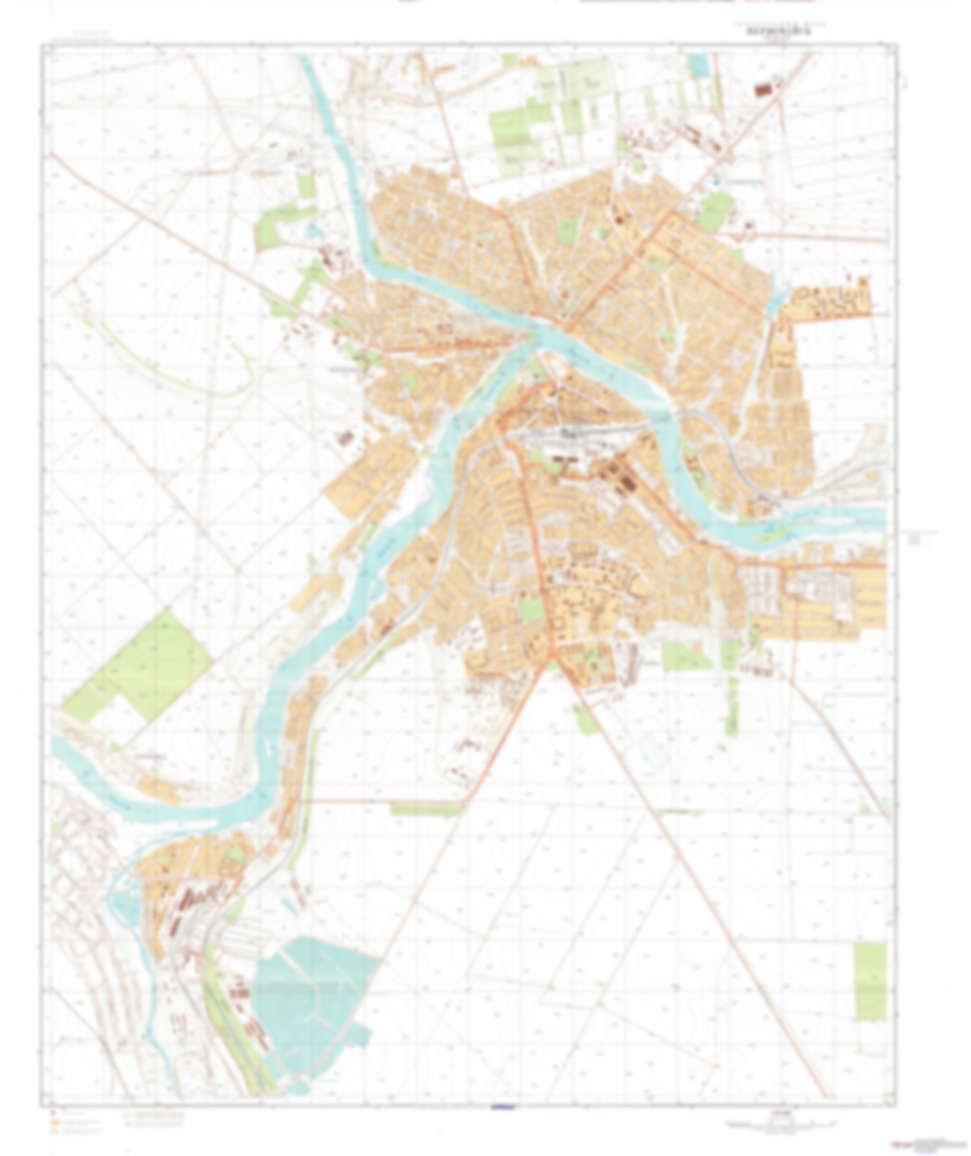 Pervomaisk 1 (Ukraine) - Soviet Military City Plans
