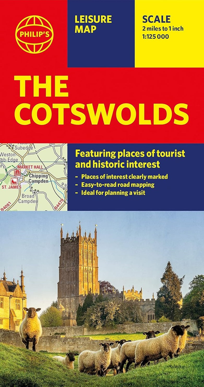 The Cotswolds Leisure Map