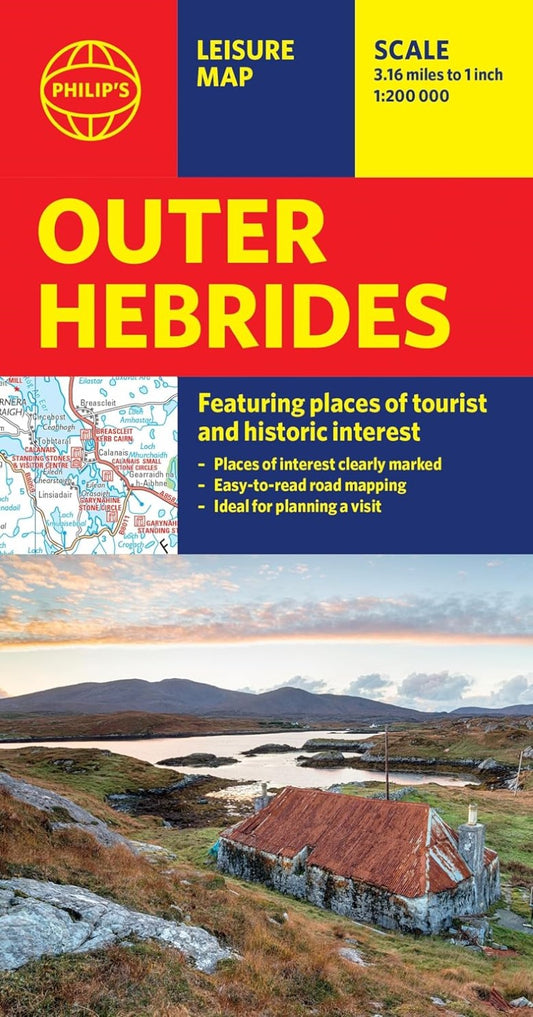 Philip’s Outer Hebrides Leisure and Tourist Map
