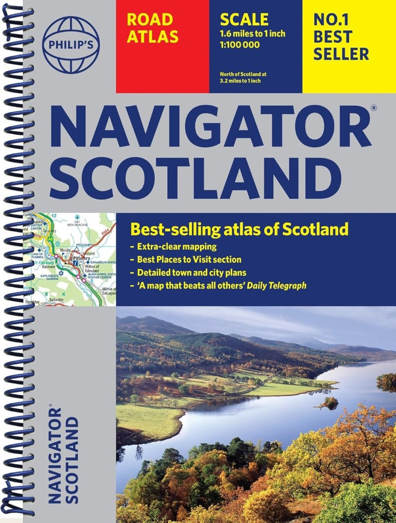 Philip's 2025 Navigator Scotland Road Atlas