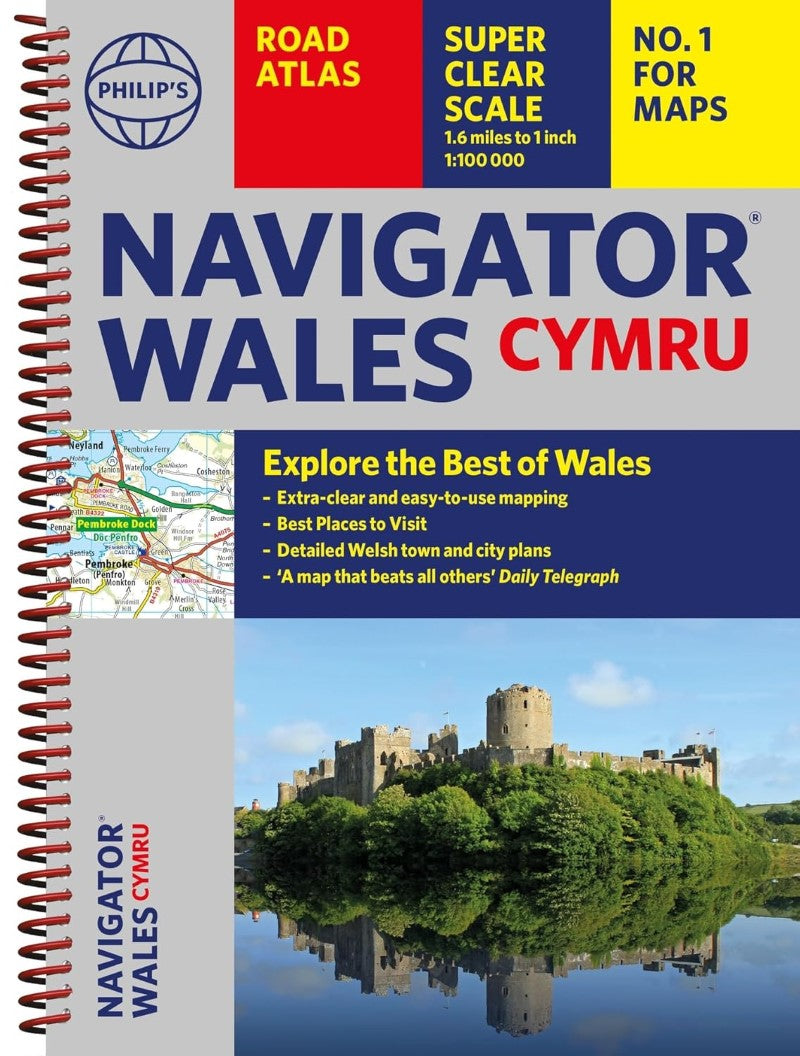 Philip's Navigator Wales Road Atlas