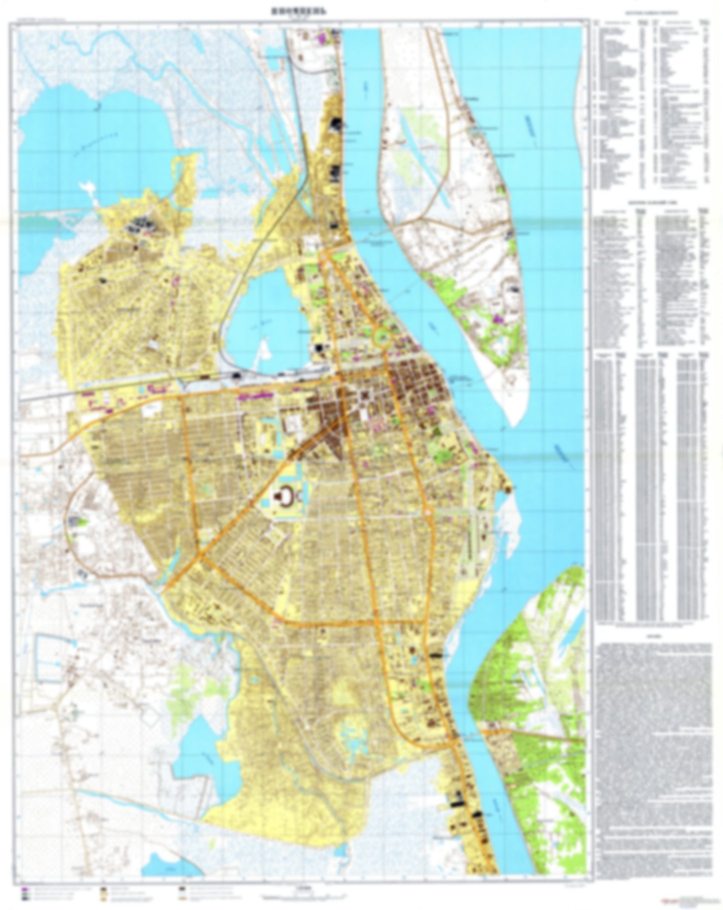 Phnom Penh (Cambodia) - Soviet Military City Plans