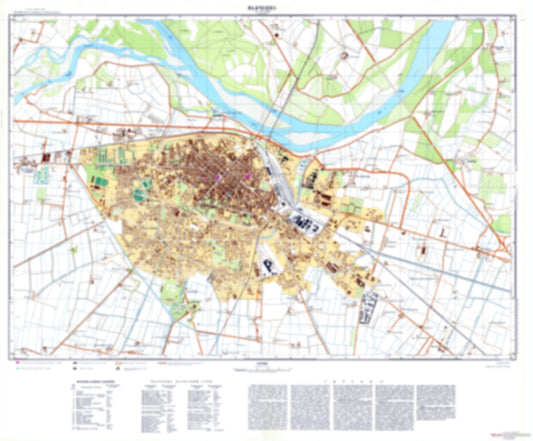 Piacenza (Italy) - Soviet Military City Plans