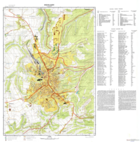 Pirmasens (Germany) - Soviet Military City Plans