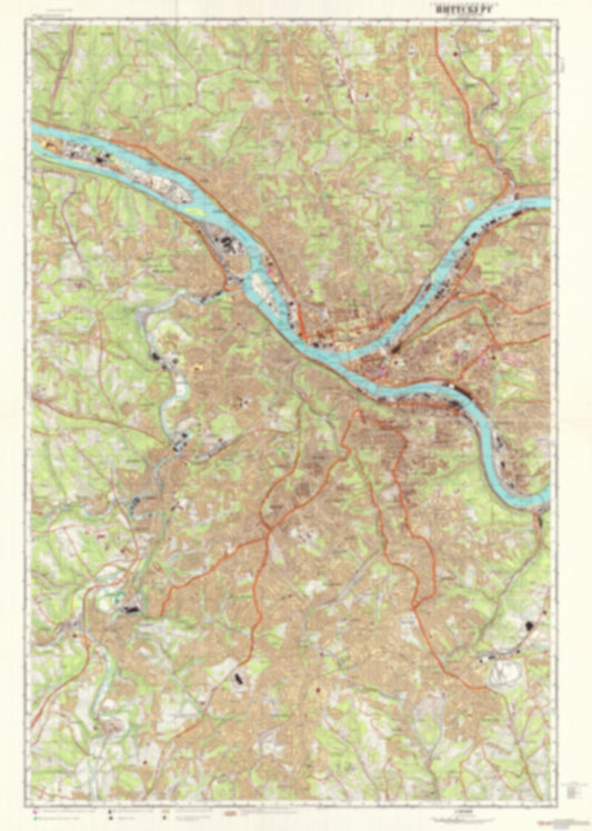 Pittsburgh, PA 1 (USA) - Soviet Military City Plans