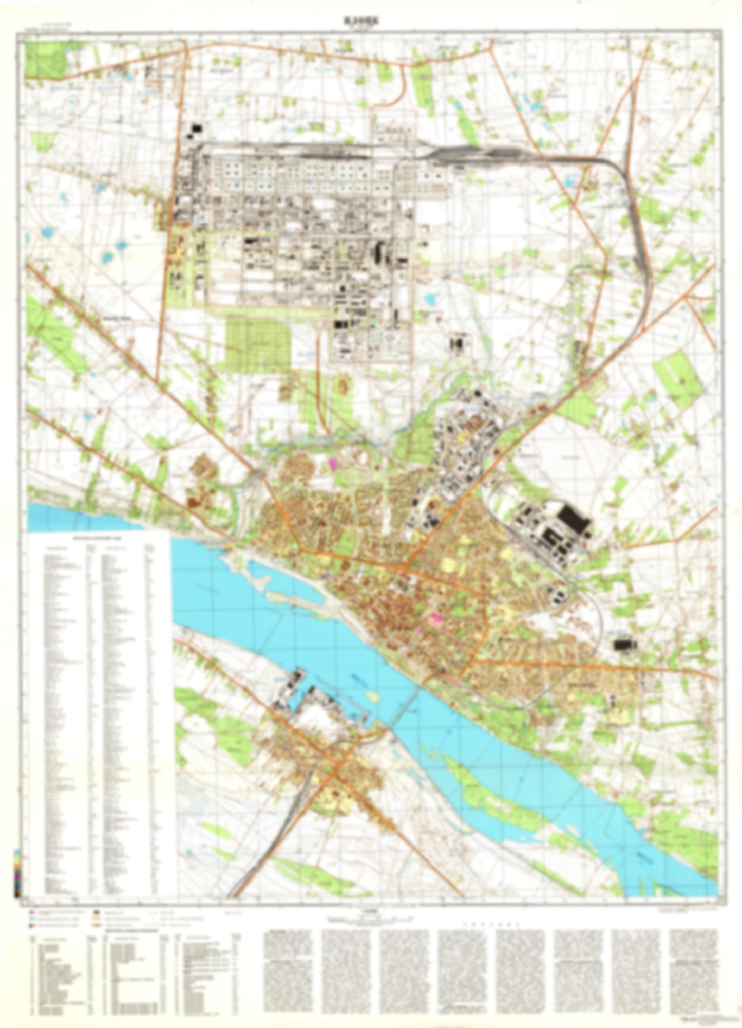 Plock (Poland) - Soviet Military City Plans