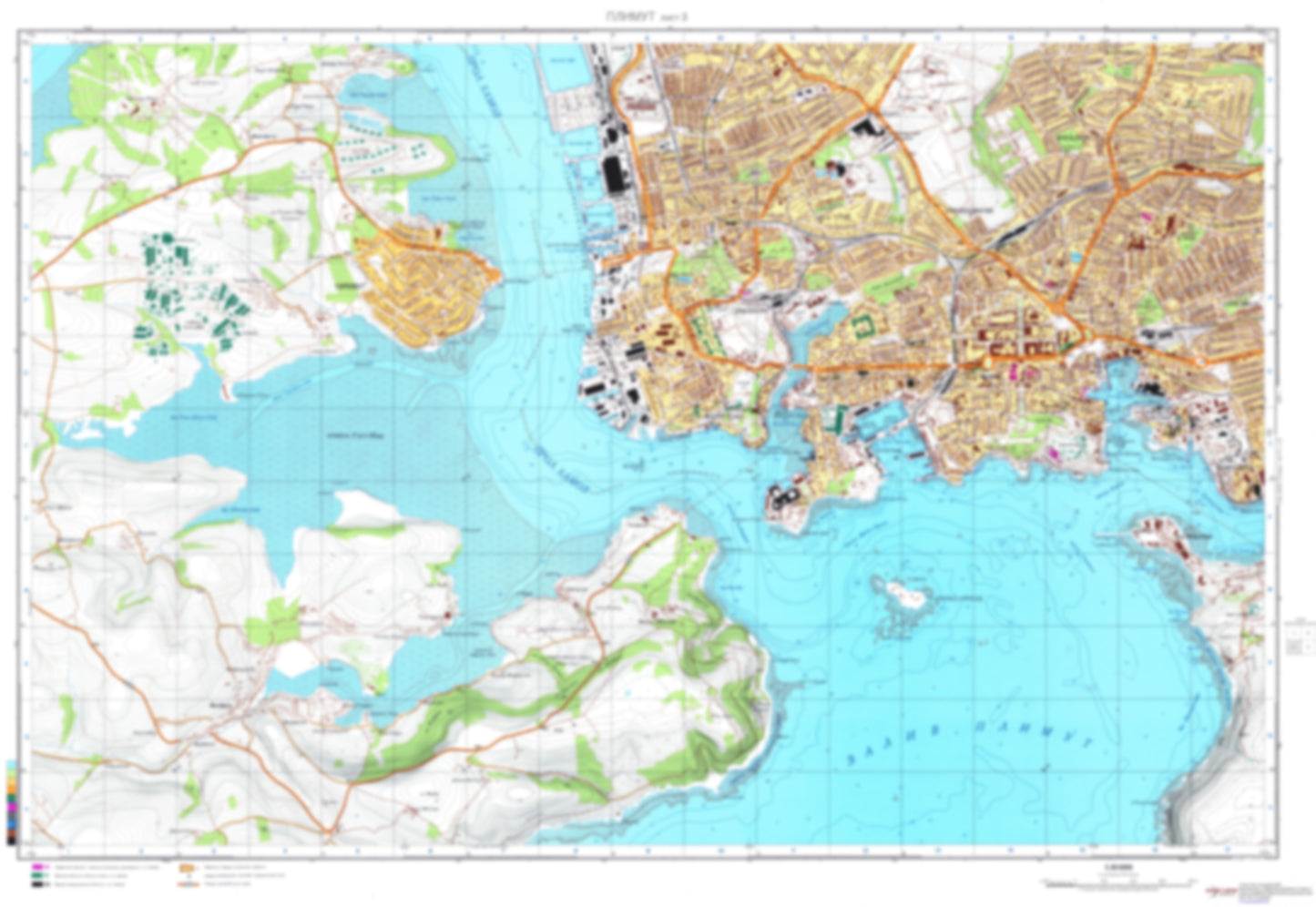 Plymouth 3 (UK) - Soviet Military City Plans