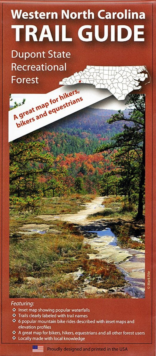 Dupont State Forest Trail Map