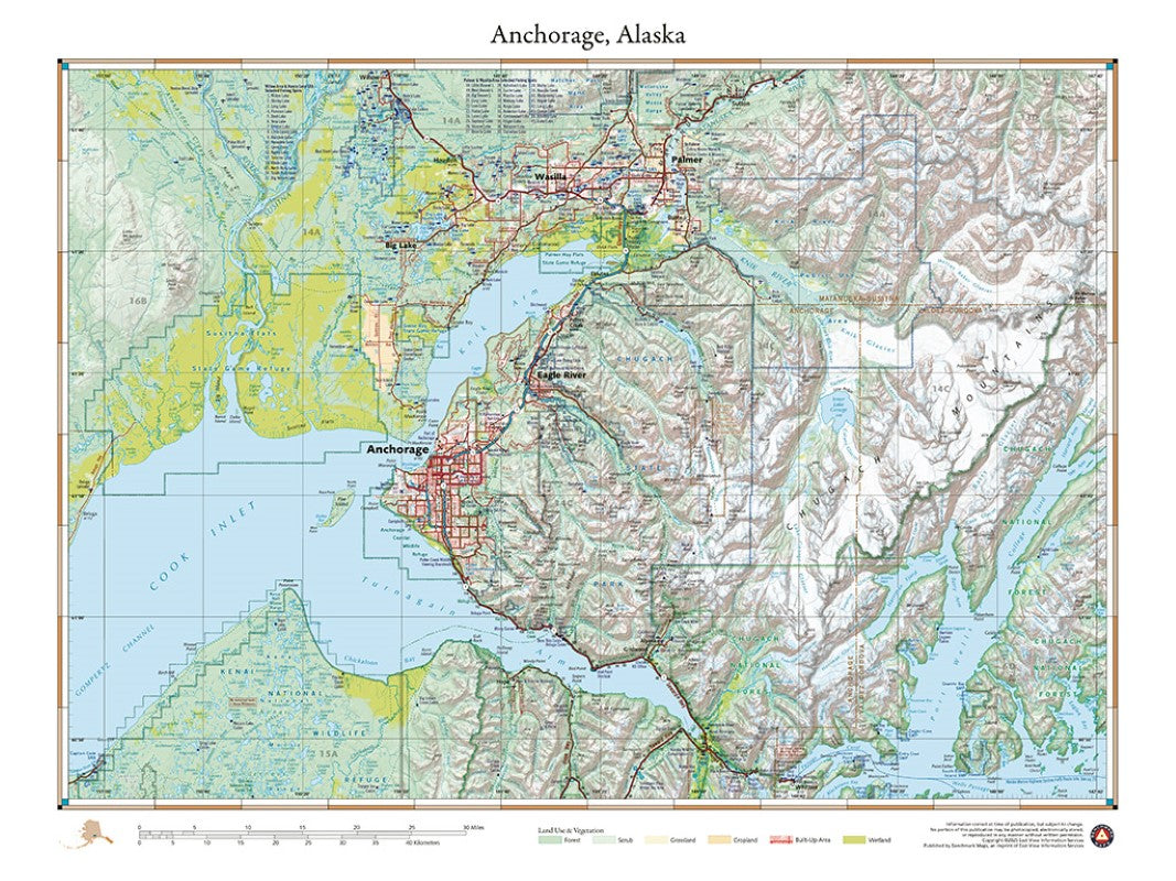 Anchorage and The Cook Inlet, Alaska
