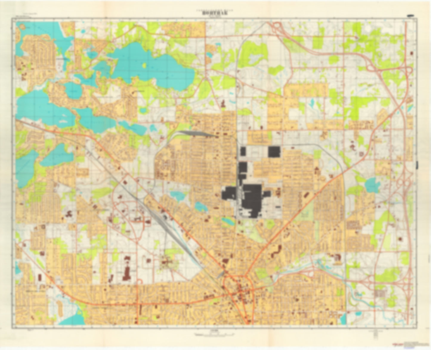 Pontiac, MI 1 (USA) - Soviet Military City Plans