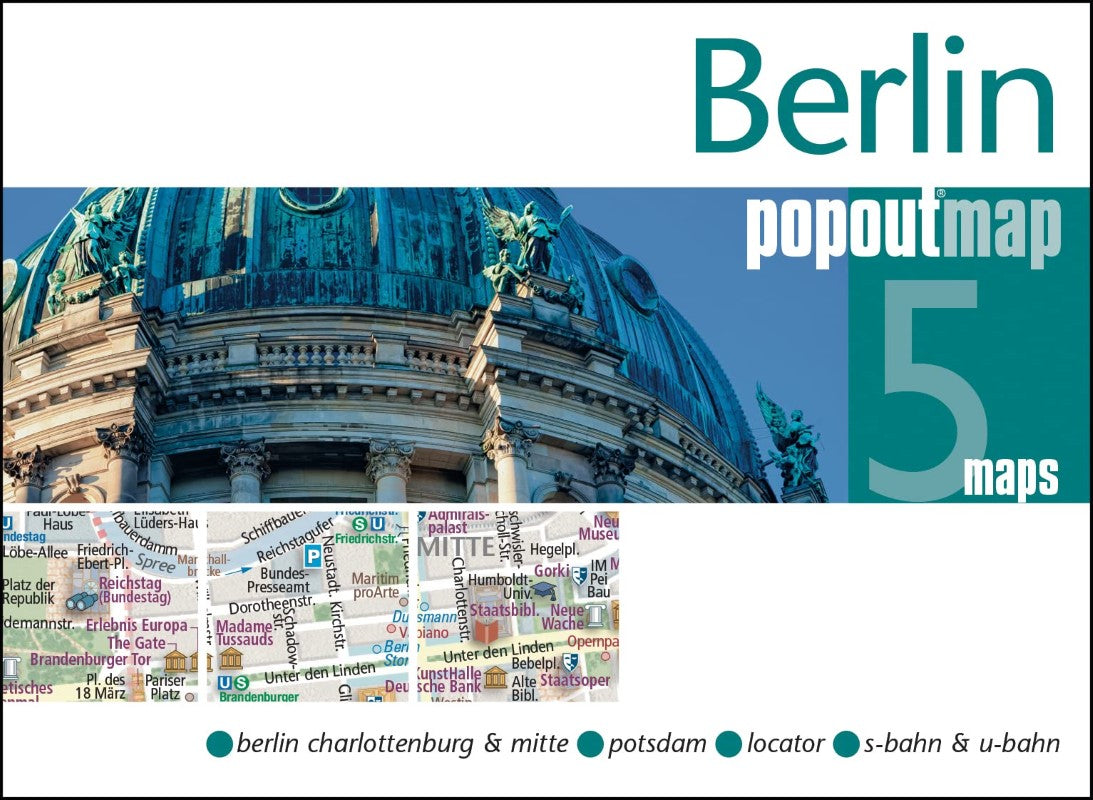 Berlin : popoutmap : 5 maps