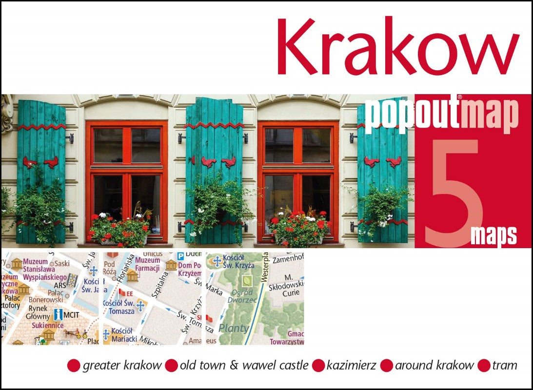 Krakow PopOut Map