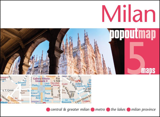 Milan : popoutmap : 5 maps