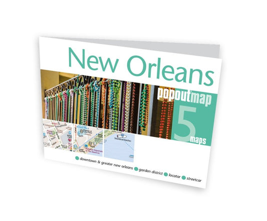 New Orleans : popoutmap : 5 maps