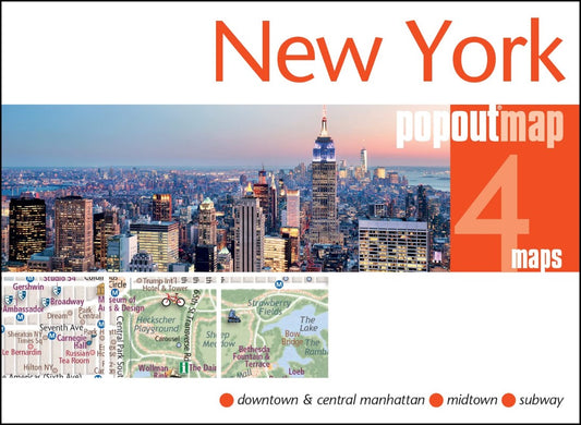 PopOut New York City Map