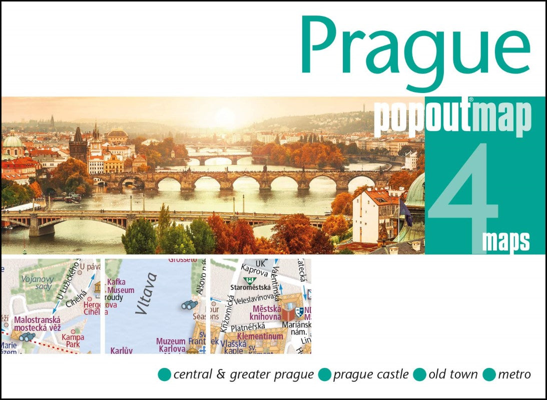 Prague : popoutmap : 4 maps